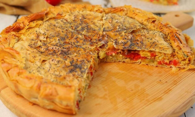 H συνταγή της ημέρας: Πιπερόπιτα