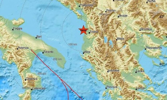 Σεισμός στην Αλβανία (pics)
