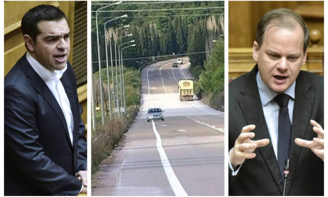 Στα «μαχαίρια» Τσίπρας-Καραμανλής για την εθνική οδό Πατρών - Πύργου 