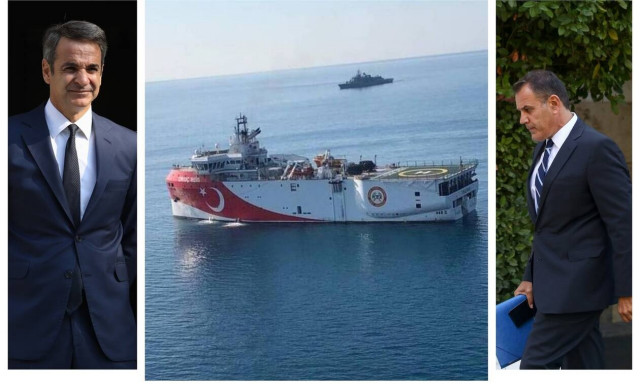 Στο Μαξίμου ο Υπουργός Άμυνας – Ενημέρωσε Μητσοτάκη για Oruc Reis