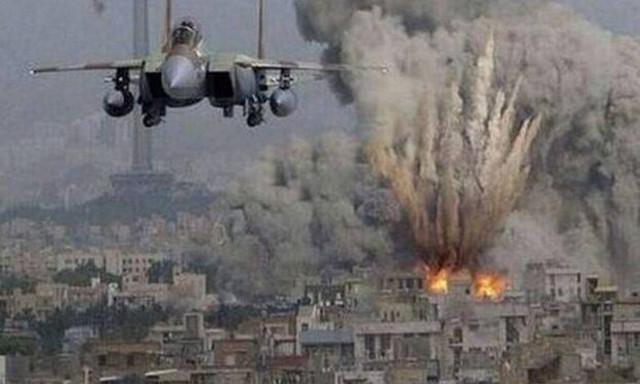 Έτσι βομβαρδίζουν οι Η.Π.Α τους Ισλαμιστές του ISIS! (vid)