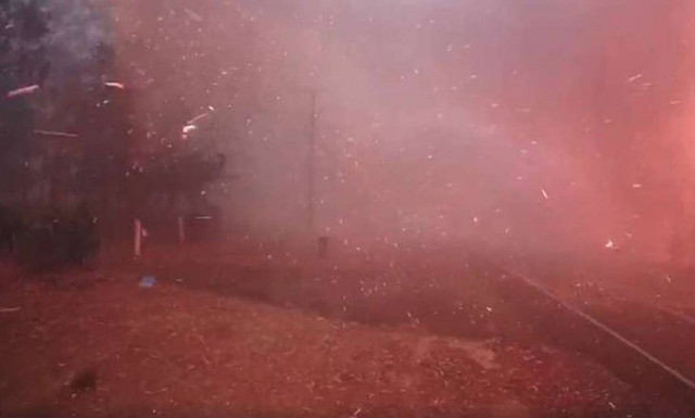 Δείτε πόσο γρήγορα μπορεί να πάρει εφιαλτικές διαστάσεις μία φωτιά