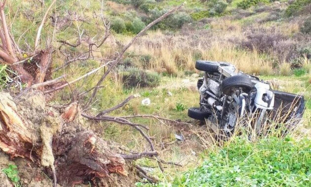 Κρήτη: Τρομακτικό τροχαίο για μητέρα και την ανήλικη  κόρη της (pics)