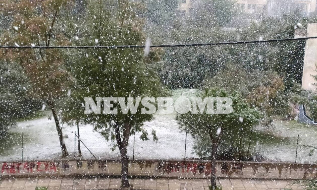 Καιρός: Χιόνια και τσουχτερό κρύο στην Αττική - Η εξέλιξη της κακοκαιρίας (pics&vids)