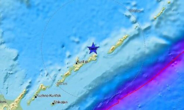 Ισχυρός σεισμός 6,9 Ρίχτερ μεταξύ Ιαπωνίας - Ρωσίας