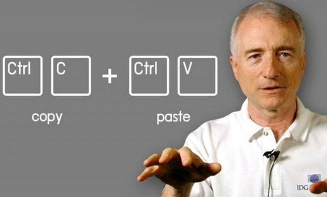 Πέθανε ο «πατέρας» του copy paste