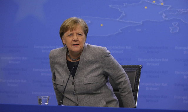 Η Μέρκελ... πείνασε! Δείτε τι έφαγε μετά τη Σύνοδο Κορυφής (pics)