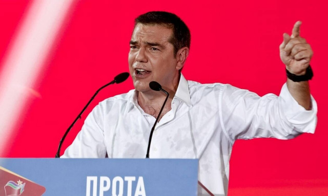 LIVE: Η ομιλία του Αλέξη Τσίπρα στην Αθήνα - «Η απάτη των "αρίστων" αποκαλύπτεται»