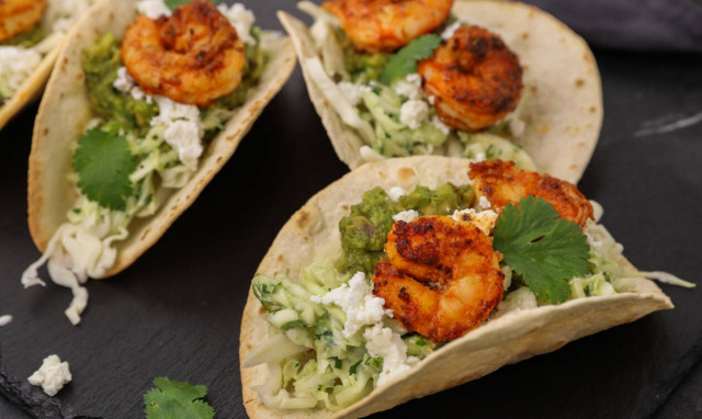 Η συνταγή της ημέρας: Τάκος με γαρίδες
