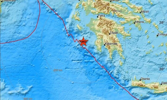 Σεισμός νότια της Ζακύνθου (pics)