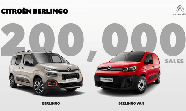 CITROËN BERLINGO: Ξεπέρασε ήδη τις 200.000 πωλήσεις παγκοσμίως
