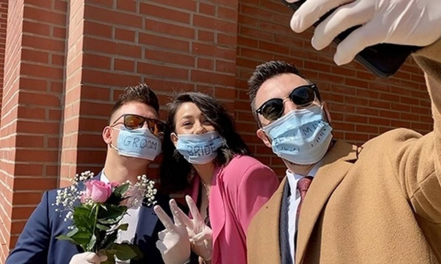 Γάμος στα... xρόνια του κορονοϊού στην Αλεξανδρούπολη!