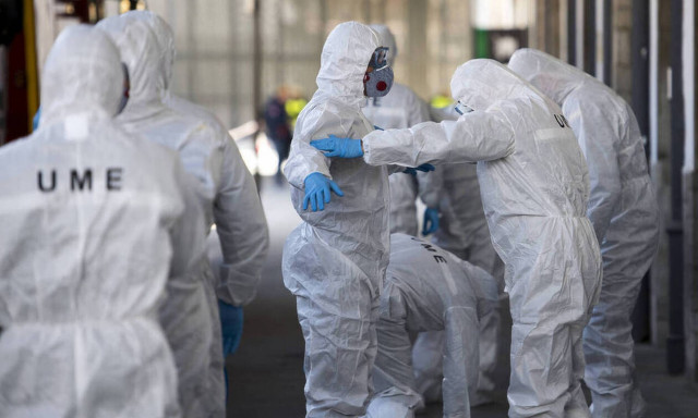 Κορονοϊός: Ανατριχιαστική φωτογραφία από άσκηση του στρατού στην Βουλγαρία