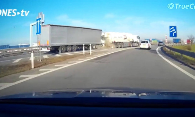 Τρομακτικό βίντεο μας δείχνει γιατί και τα φορτηγά πρέπει να έχουν ηλεκτρονικά όπως τα επιβατικά 