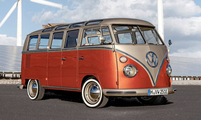 Αυτή η κλασική κλούβα της VW κινείται από τον ηλεκτροκινητήρα του e-Up!
