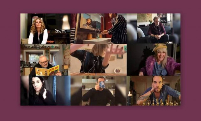 Μένουμε σπίτι: Εννέα καλλιτέχνες τραγουδούν το «Θα κάτσω σπίτι»! Απολαυστικό video