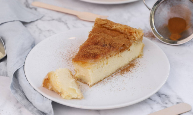 Η συνταγή της ημέρας: Γαλατόπιτα με φύλλο κρούστας