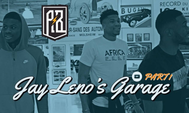 Οι αδελφοί Αντετοκούμπο, ο Γιάννης, ο Θανάσης και ο Κώστας επισκέπτονται το «Jay Leno’s Garage»