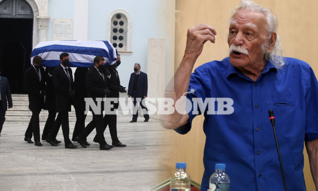 Κηδεία Μανώλη Γλέζου: Ύστατο χαίρε στον τελευταίο «παρτιζάνο της Ευρώπης»
