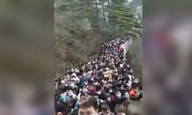 Κορονοϊός: Κινέζοι συνωστίζονται στο Εθνικό Πάρκο παρά τις προειδοποιήσεις!