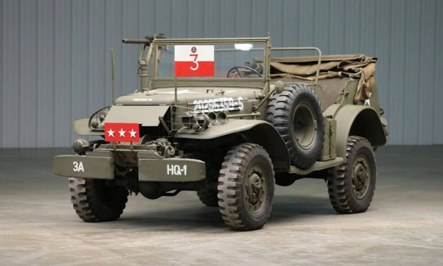 Αυτό το τζιπ ήταν του διάσημου στρατηγού Πάτον 
