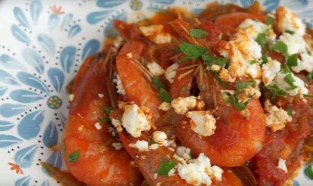 Η συνταγή της ημέρας: Γαρίδες σαγανάκι