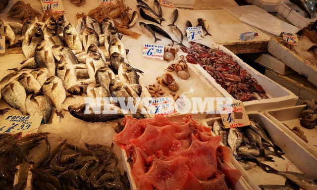 Κορονοϊός: Ρεπορτάζ Newsbomb.gr στην Ψαραγορά - Αυξημένη η κίνηση και τα μέτρα προστασίας