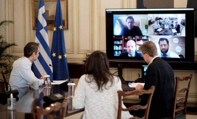 Ο Μητσοτάκης ενημερώθηκε από την διοίκηση του ΟΑΕΔ για τα νέα προγράμματα στήριξης των ανέργων