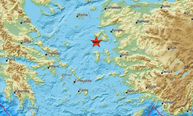 Σεισμός κοντά στη Μυτιλήνη (pics)