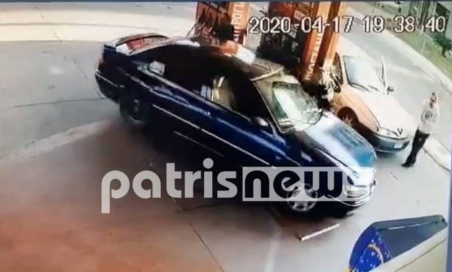 Πύργος - Απίστευτες εικόνες: Έβαλε βενζίνη, τραυμάτισε τον ιδιοκτήτη του πρατηρίου κι έφυγε (vid)