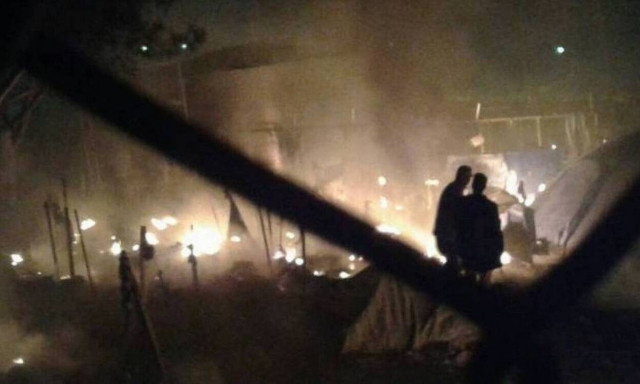 Χίος: Προφυλακίστηκαν εννέα κατηγορούμενοι για επεισόδια στον καταυλισμό