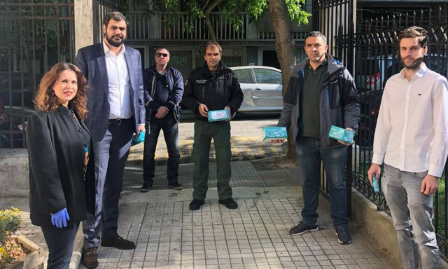 Η ΟΝΝΕΔ παρέδωσε υγειονομικό υλικό στο 6ο Δημοτικό Διαμέρισμα Αθηνών 