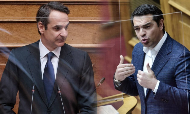 Μητσοτάκης: Μένετε ίδιοι τελικά - Τσίπρας: Να σου ανάψουμε κάνα κερί; 