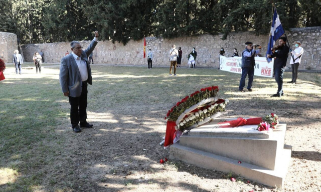 KKE leader Koutsoumbas on symbolic rallies on Labour Day