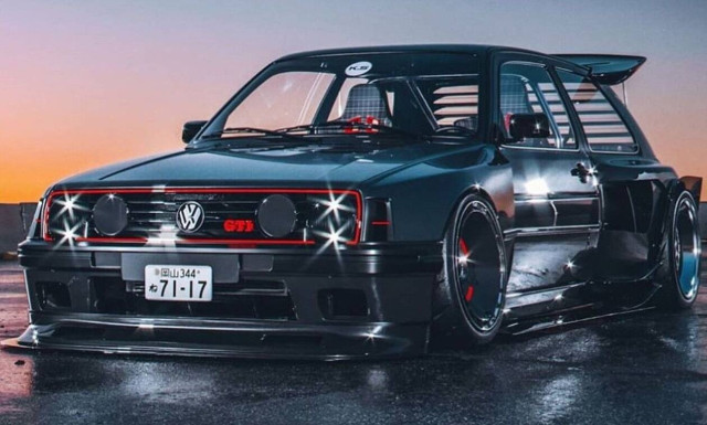 Δείτε το πιο φουσκωμένο VW Golf GTI που έχει σχεδιαστεί