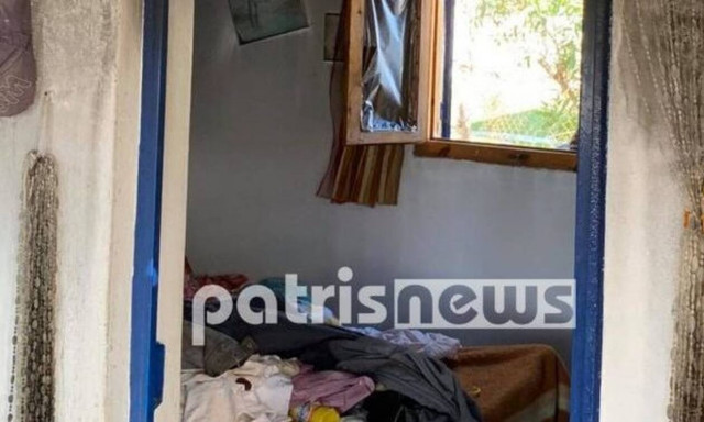 Ηλεία: Στάχτη έγινε σπίτι στη Σπιάντζα: Στο νοσοκομείο ο ιδιοκτήτης – Εμπρησμός ή αμέλεια;