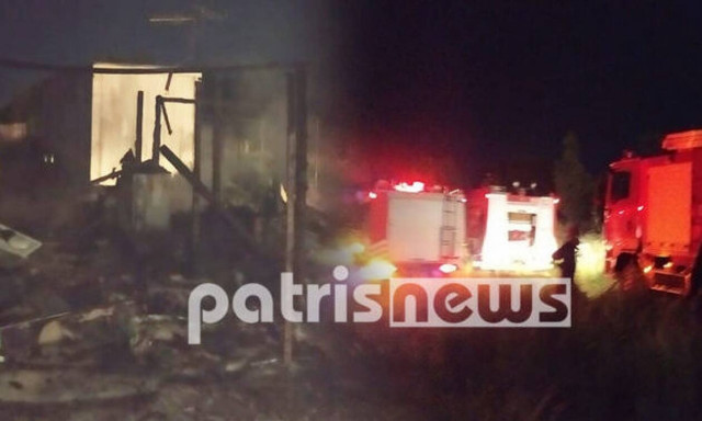 Αμαλιάδα: Έβαλε φωτιά στην… καλύβα του