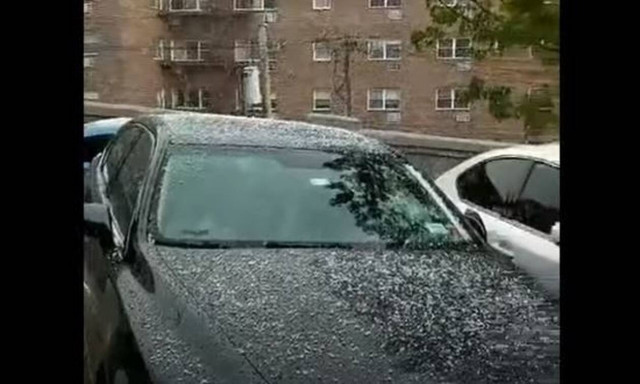 ΗΠΑ: Και ξαφνικά... χειμώνας μέσα στον Μάιο - Χιόνισε στη Νέα Υόρκη (vids)