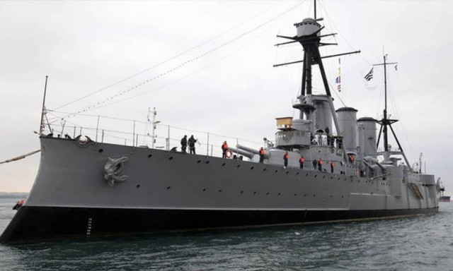 Σαν σήμερα το 1911 παραδίδεται στην Ελλάδα το θωρηκτό - θρύλος «Γεώργιος Αβέρωφ»