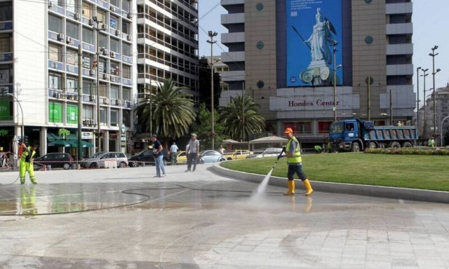 Πλατεία Ομονοίας: Αποκαλυπτήρια σήμερα - Φωταγωγείται το συντριβάνι