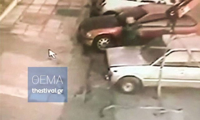 Θεσσαλονίκη: Βίντεο ντοκουμέντο - Δημοτικός υπάλληλος κλέβει αυτοκίνητα!