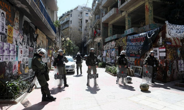 Αθήνα: Επιχείρηση της ΕΛ.ΑΣ στα Εξάρχεια