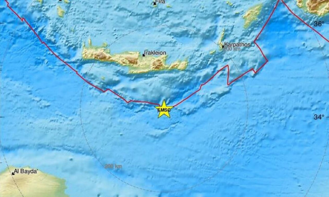 Σεισμός νότια της Κρήτης (pics)