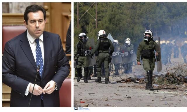 Η συγγνώμη Μηταράκη για τον «πόλεμο» ΜΑΤ-νησιωτών σε Χίο και Μυτιλήνη:Η κατάσταση ξέφυγε πολύ άσχημα