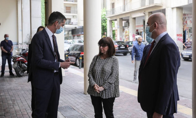 Κατερίνα Σακελλαροπούλου: Επίσκεψη της ΠτΔ στο Πολυδύναμο Κέντρο Αστέγων