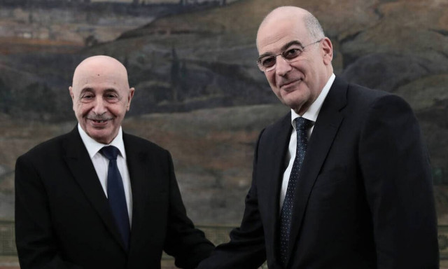 Τηλεφωνική επικοινωνία Δένδια με τον πρόεδρο της λιβυκής Βουλής Σάλεχ - Τι συζητήθηκε