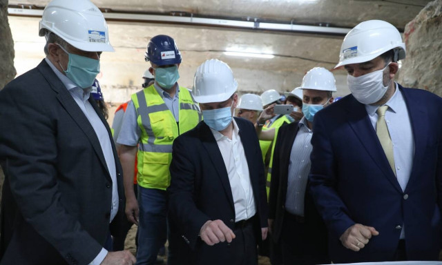 Στο Μετρό Θεσσαλονίκης η ηγεσία του Υπουργείου Υποδομών και Μεταφορών