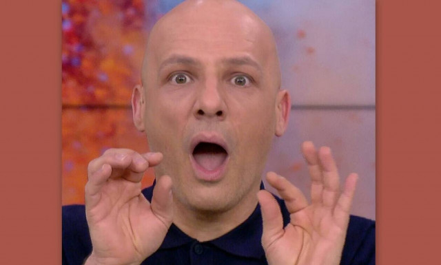 Χαμός στην εκπομπή του Μουτσινά! Η τούμπα που του έκοψε την ανάσα (pics)