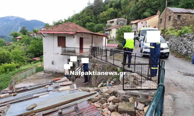 Ναυπακτία: Λαχτάρα για ηλικιωμένο - Δείτε τι βρήκε στην αυλή του σπιτιού του (pics+vid)