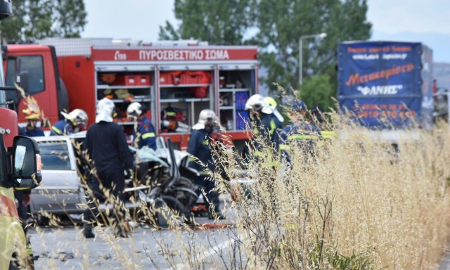 Θανατηφόρο τροχαίο στη Λάρισα - 'Ενας νεκρός